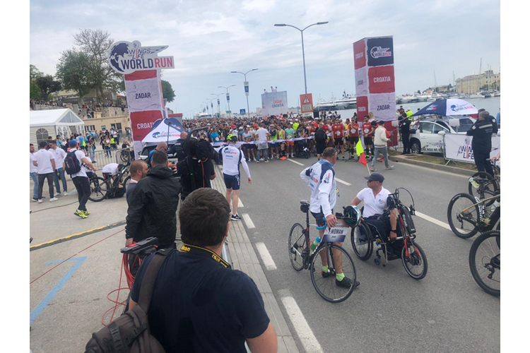 Policijska uprava zadarska Zadar Wings For Life World Run 2022